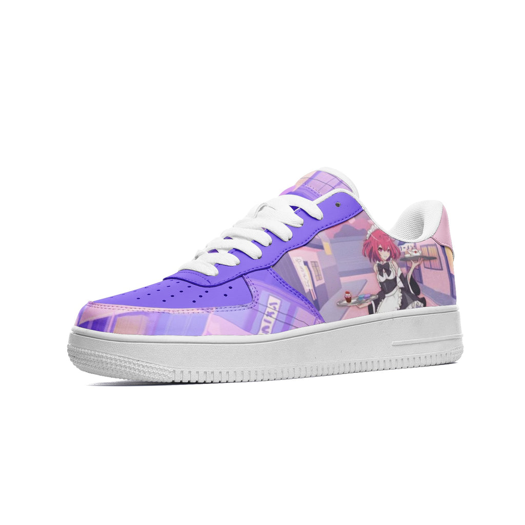 Weeb Force UwUs Unisex Low Top Leather Sneakers