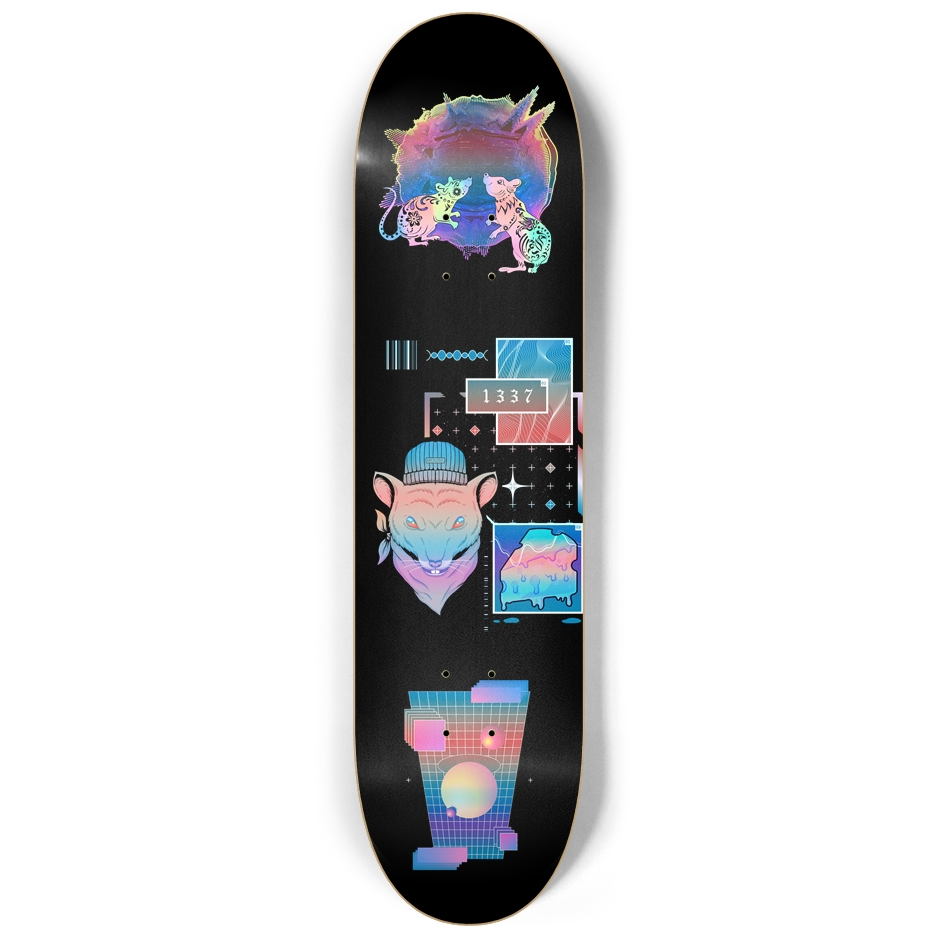 Rhythm Rodents Skateboard Deck