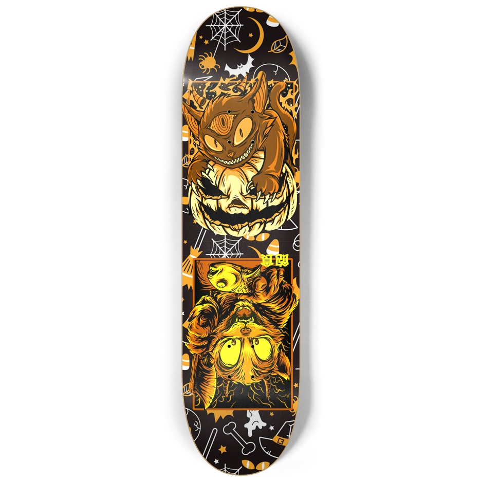 Pumpkin Prowlers Skateboard Deck