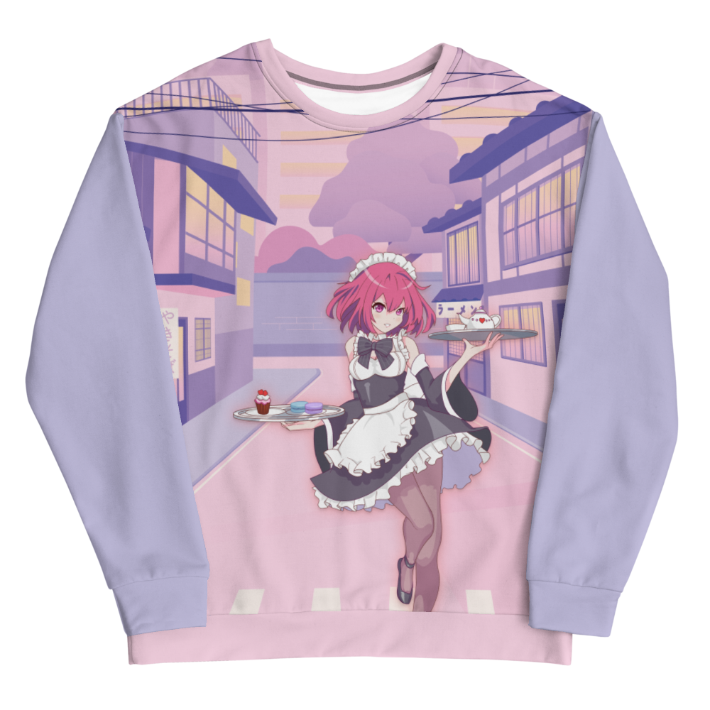 Kawaii Anime Maid Unisex Sweatshirt
