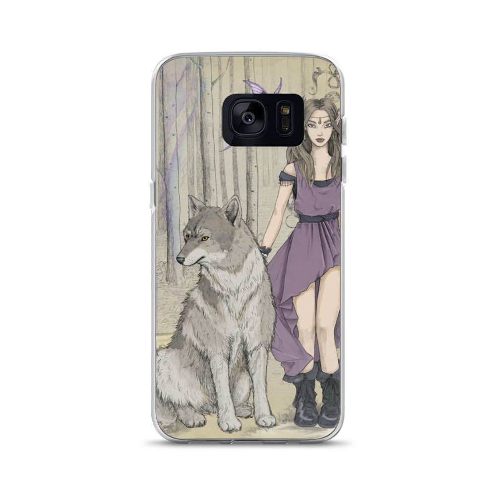 Samsung Wolf Goddess Case
