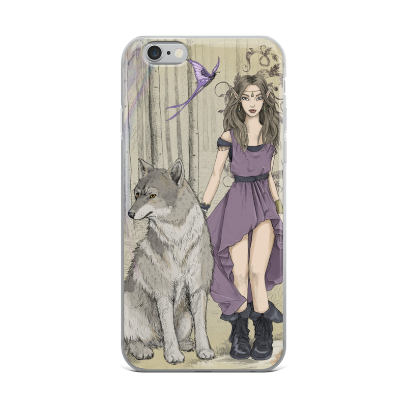 iPhone Wolf Goddess Case