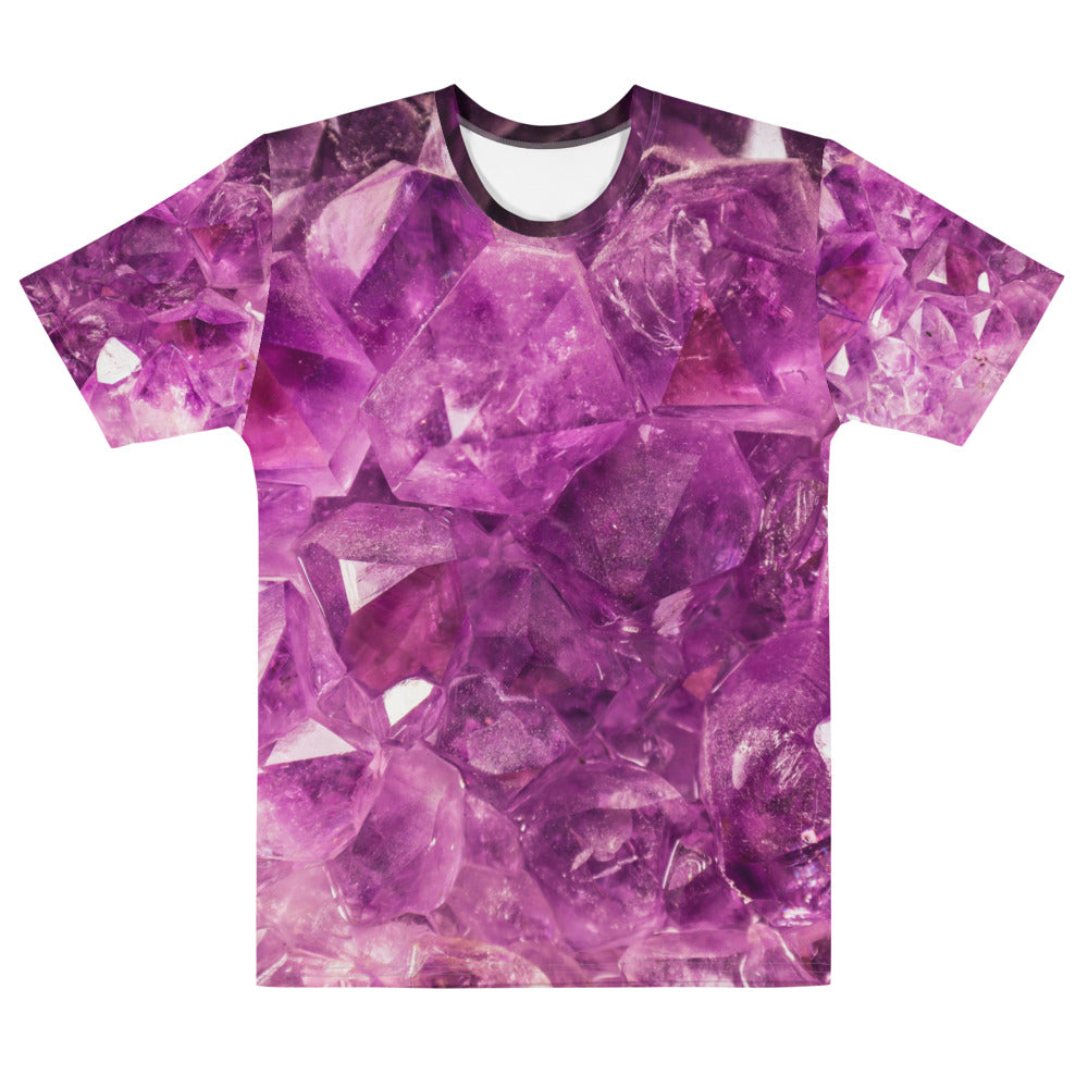 Men's Pink Crystal T-shirt